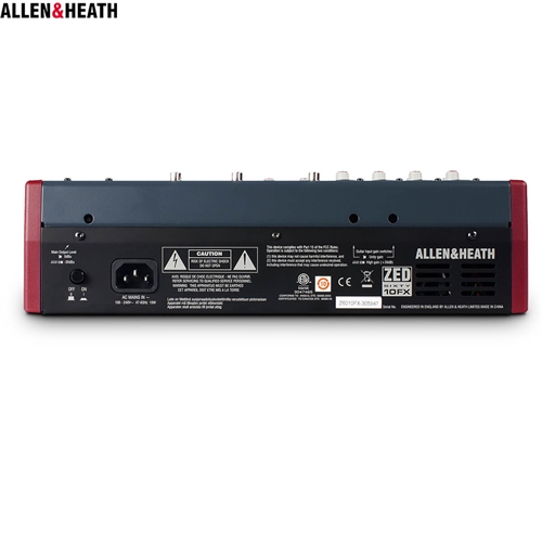 Mixer Allen & Heath ZED60-10FX 5